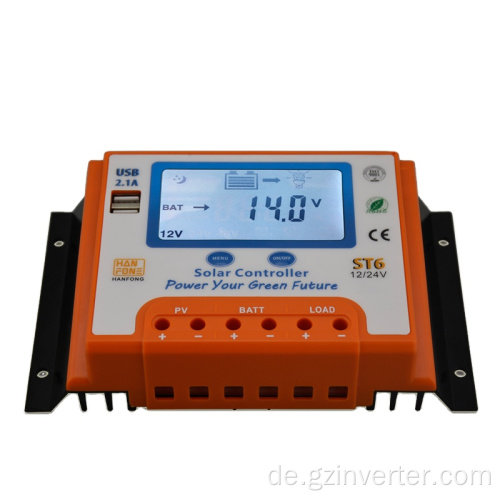 Smart Lading 30A Ladung PWM Solar Controller